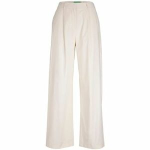 Nohavice JJXX Pants Vigga Wide - Seedpearl vyobraziť