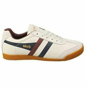 Derbie Gola HARRIER LEATHER Blanc vyobraziť
