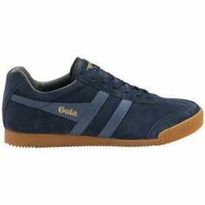 Derbie Gola HARRIER SUEDE Bleu vyobraziť