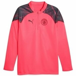 Súpravy vrchného oblečenia Puma MCFC TRG 1/4 ZIP 17-Sunset Glow-Dark Navy 772858 vyobraziť