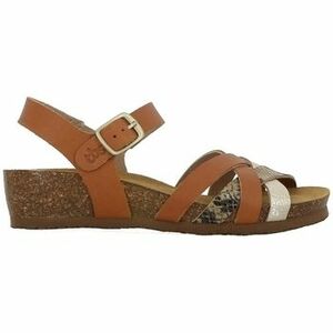 Sandále TBS SAUFFIA P7535-COGNAC PYTHON SAUFFIA vyobraziť