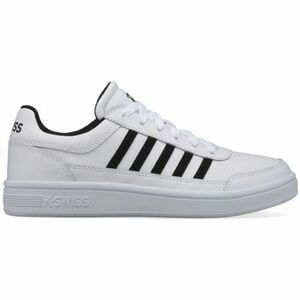 Derbie K-Swiss WMNS COURT CHASSEUR K-Swiss 102-WHITE/BLACK 96042 vyobraziť