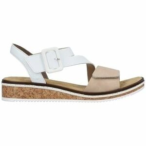 Sandále Rieker V3660 60-beige combiné V3660 vyobraziť