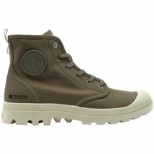 Polokozačky Palladium PAMPA HI ZIP ORGANIC 308-DUSKY GREEN 79101 vyobraziť