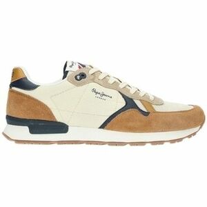 Derbie Pepe jeans BRIT MIX M 859-TOBACCO BROWN PMS40006 vyobraziť