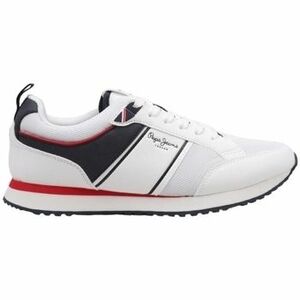 Derbie Pepe jeans DUBLIN BRAND 800-WHITE PMS40009 vyobraziť