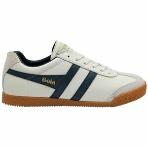 Derbie Gola HARRIER LEATHER AE-LEATHER OFF WHITE/NAVY CMB426 vyobraziť