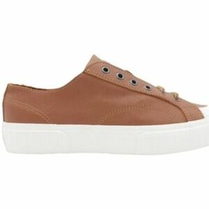 Derbie Superga S2118MW Brown/White Wmns 2630 Stripe vyobraziť
