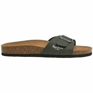 Šľapky Pepe jeans BIO SINGLE CHICAGO 765-KHAKI GREEN PMS90109 vyobraziť