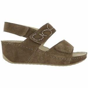 Sandále Scholl ABERDEEN WEDGE Taupe F31270 vyobraziť
