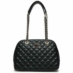 Kabelky Guess GIULLY DOME SATCHEL BLACK HWQG87 48050 vyobraziť