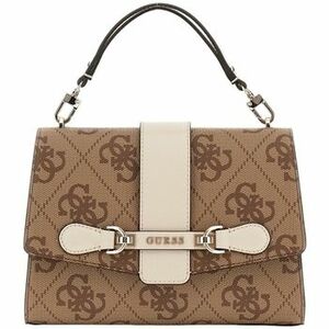 Kabelky Guess NOLANA TOP HANDLE FLAP LATTE LOGO/BONE HWOS95 00200 vyobraziť