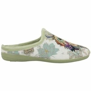 Papuče La Maison De L'espadrille MULE HIBOUX Maison de l'Espadrille PISTACHE 6146-7 vyobraziť