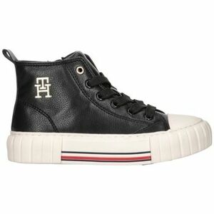 Derbie Tommy Hilfiger HIGH TOP LACE-UP 1351999-BLACK T3A9-33544 vyobraziť