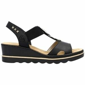 Sandále Rieker 67498 00-SCHWARZ 67498 vyobraziť
