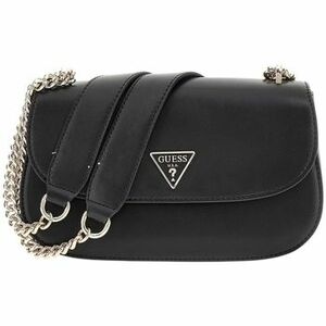 Kabelky Guess DARYNA 2 COMP SATCHE BLACK Noir vyobraziť