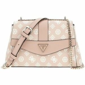 Kabelky Guess NOLANA SML GIRLFRIEN SAND LOGO Rose vyobraziť