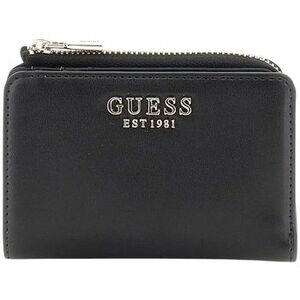 Peňaženky Guess LAUREL SLG SMALL ZIP BLACK Noir vyobraziť