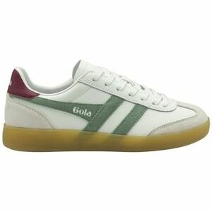 Derbie Gola VIPER LEATHER WN-WHITE/GREEN MIST/CERIS Blanc vyobraziť