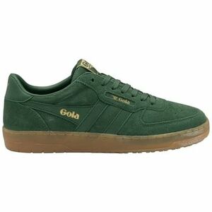 Derbie Gola HAWK SUEDE 86 NC-EVERGREEN/GUM Vert vyobraziť