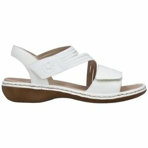 Sandále Rieker 65964 80-blanc Blanc vyobraziť