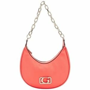 Kabelky Guess ANADELA 3 COMP SATCH CORAL RED Rouge vyobraziť