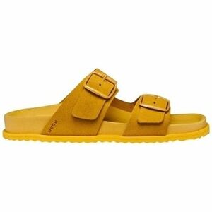 Šľapky Geox D SANDYBETT C2000-JAUNE Jaune vyobraziť