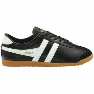 Derbie Gola BULLET LEATHER BW- BLACK/WHITE/GUM Noir vyobraziť