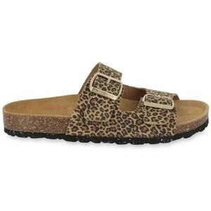 Šľapky Les Tropéziennes par M Belarbi ZATIX SUEDE C330874-LEOPARD Marron vyobraziť