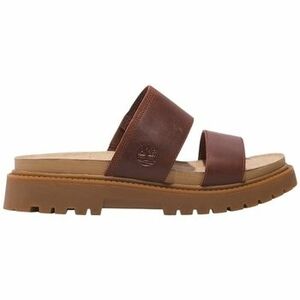 Šľapky Timberland CLAIREMONT WAY SLIDE SANDAL TB0A63PREQ81-DARK RED FUL Marron vyobraziť