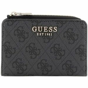 Peňaženky Guess LAUREL SLG PHONE CRO COAL LOGO Noir vyobraziť