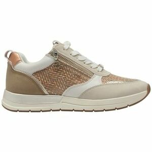 Derbie Tamaris 12373241 454-IVORY STRUCT. Marron vyobraziť