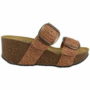 Šľapky Plakton SO ROCK BI RAFIA MARRON 07 CREPELINA Marron vyobraziť
