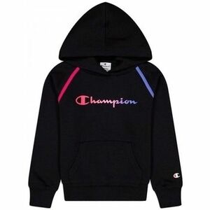Svetre Champion HOODED SWEATSHIRT Noir vyobraziť