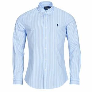 Košele s dlhým rukávom Polo Ralph Lauren CHEMISE AJUSTEE SLIM FIT EN POPELINE UNIE vyobraziť