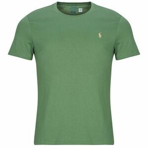 Kaki tričko s krátkym rukávom - L/XL vyobraziť