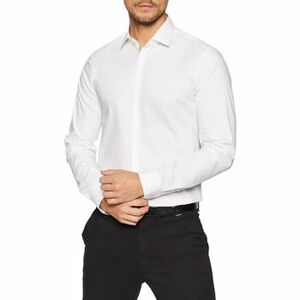 Košele s dlhým rukávom Calvin Klein Jeans K10K108229 - POPLIN STRETCH SLIM vyobraziť