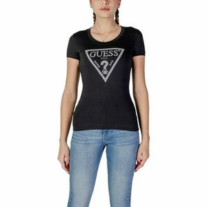 Tričká s krátkym rukávom Guess SS CN SHINY TRIANGLE W5RI11 J1314 vyobraziť