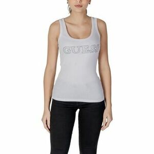 Tielka a tričká bez rukávov Guess SL EMBELLISHED LOGO W5GP29 KA0H1 vyobraziť