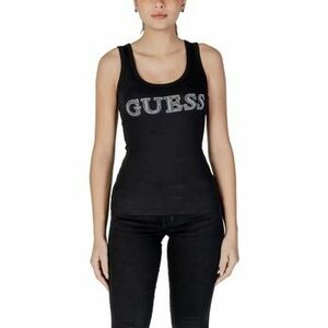 Tielka a tričká bez rukávov Guess SL EMBELLISHED LOGO W5GP29 KA0H1 vyobraziť