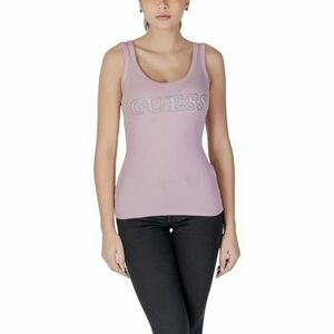 Tielka a tričká bez rukávov Guess SL EMBELLISHED LOGO W5GP29 KA0H1 vyobraziť