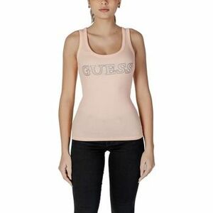 Tielka a tričká bez rukávov Guess SL EMBELLISHED LOGO W5GP29 KA0H1 vyobraziť