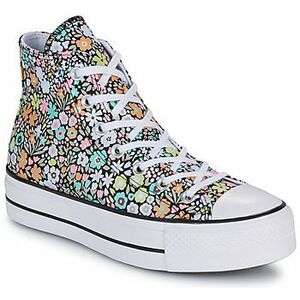 Členkové tenisky Converse CHUCK TAYLOR ALL STAR LIFT ALLOVER FLORALS vyobraziť