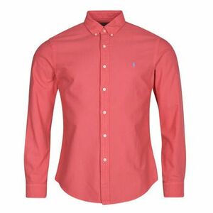 Košele s dlhým rukávom Polo Ralph Lauren CHEMISE AJUSTEE SLIM FIT EN OXFORD LEGER vyobraziť