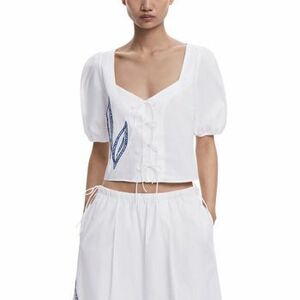 Blúzka Desigual BLUS EMBRO 25WWBWX0 vyobraziť