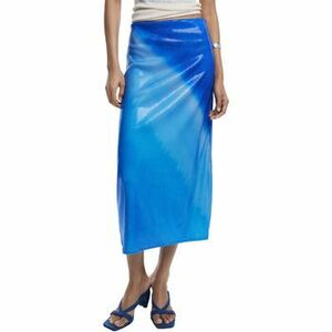 Sukňa Desigual REPRIS FAL BLUE 25WWFKX0 vyobraziť