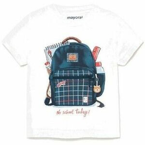 Košele s dlhým rukávom Mayoral 1011 CAMISETA Blanco vyobraziť