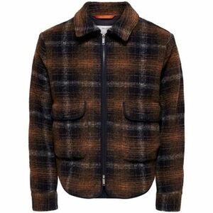 Kabáty Selected Hope Boiled Jacket - Navy Blazer vyobraziť