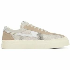 Nízke tenisky Stepney Workers Club SWC Dellow S-Strike Track Perf Suede Sneakers - Ecru White vyobraziť