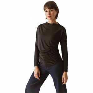 Mikiny Skfk T-Shirt Anadela - Black vyobraziť